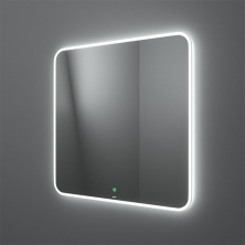 skansen зеркало с led подсветкой, 800х800 от интернет-магазина aleks.store
