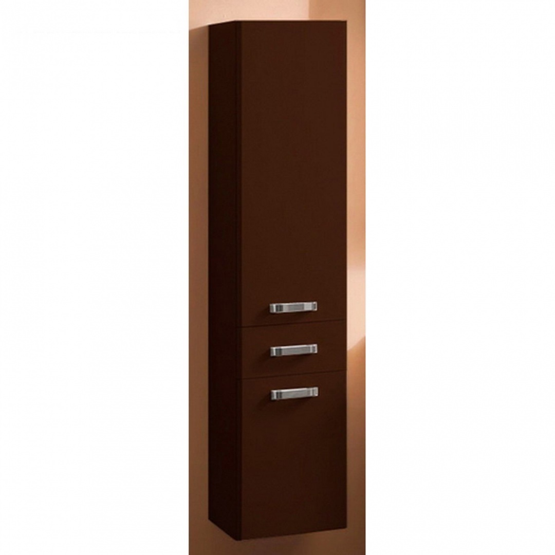 Америна шкаф-колонна подвесной черный Акватон